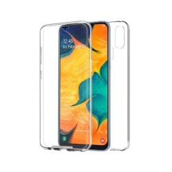 Capa de Silicone 360º para Samsung Galaxy A20/A30 Transparente Capa de Silicone 360º para Samsung Galaxy A20/A30 Transparente